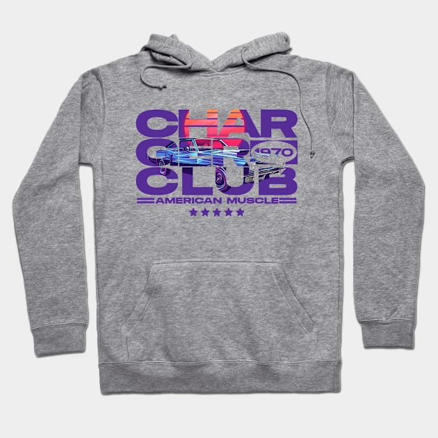 Charger Club 1970 Hoodie by Den Vector